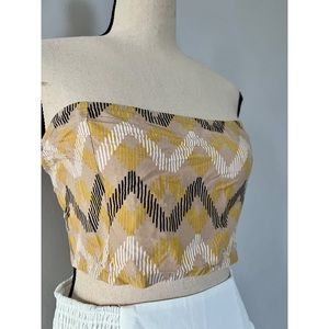 Neutral colors crop top